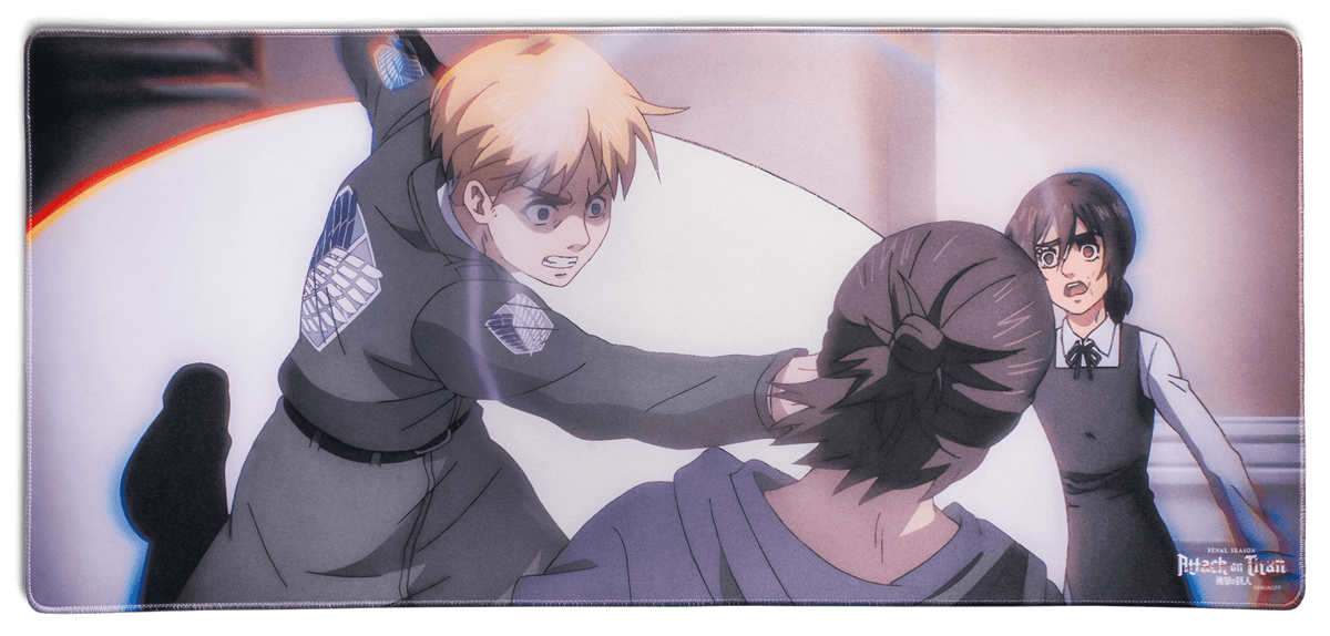 Attack on Titan Iconic Scenes Desk Mat